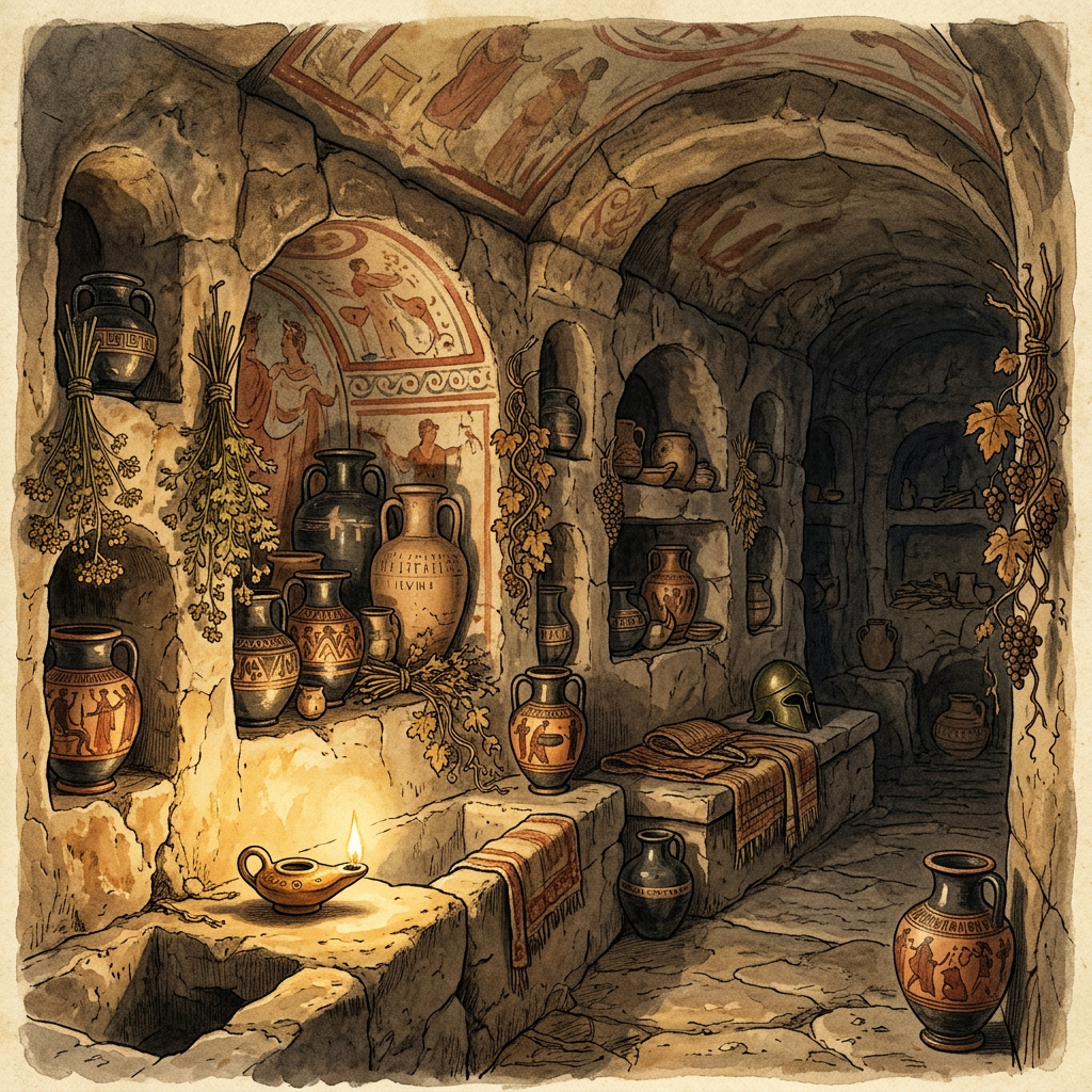 Excavation of 'Coriander-Infused' Ritual Chambers in Orvieto Reveals Origins of the Etruscan 'Festival of the New Vine'