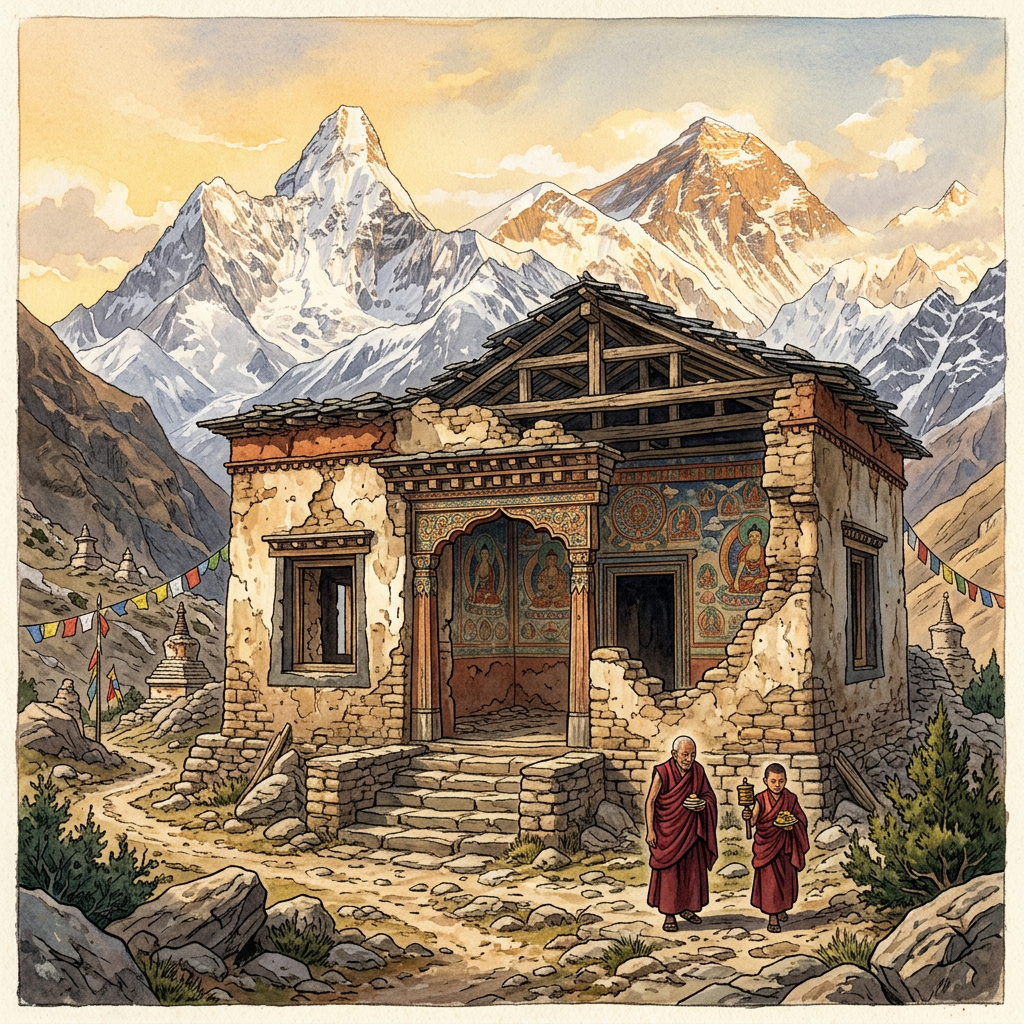 Discovery of a 1,300-Year-Old 'Tibetan-Empire' Era Buddhist Temple with Indian-Style Stucco Reliefs in Remote Ladakh