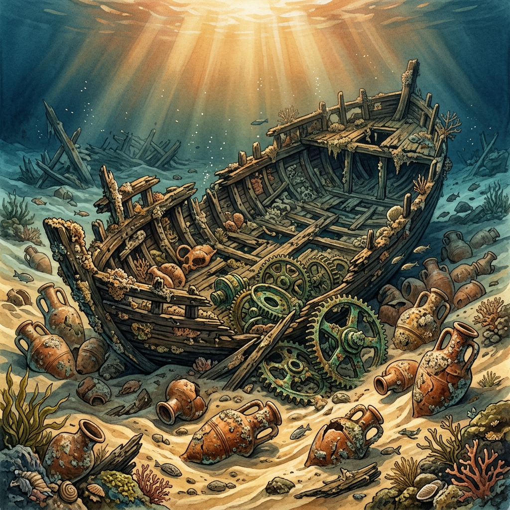 Sunken 2,300-Year-Old 'Hellenistic Warship' with Intact Bronze Catapult Parts Identified off the Coast of Lesbos