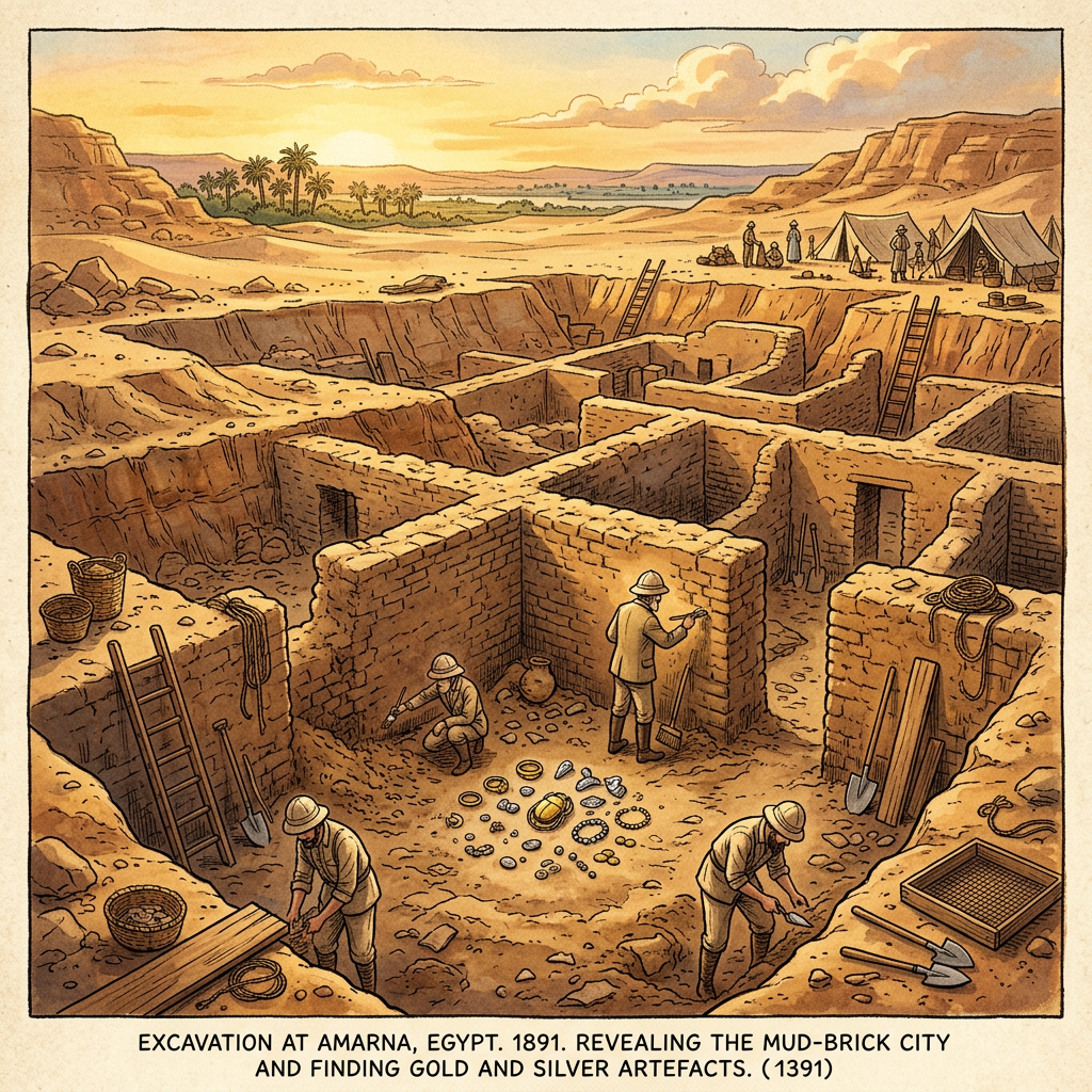 Pristine 2,200-Year-Old 'Temple of the Sun God' Utu with Silver Votives Uncovered in Ancient Larsa, Iraq