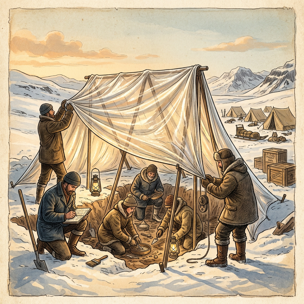 Heritage Tech Breakthrough: 'Aerogel-Mesh' Developed to Insulate Permafrost-Based Burial Sites from Rising Temperatures