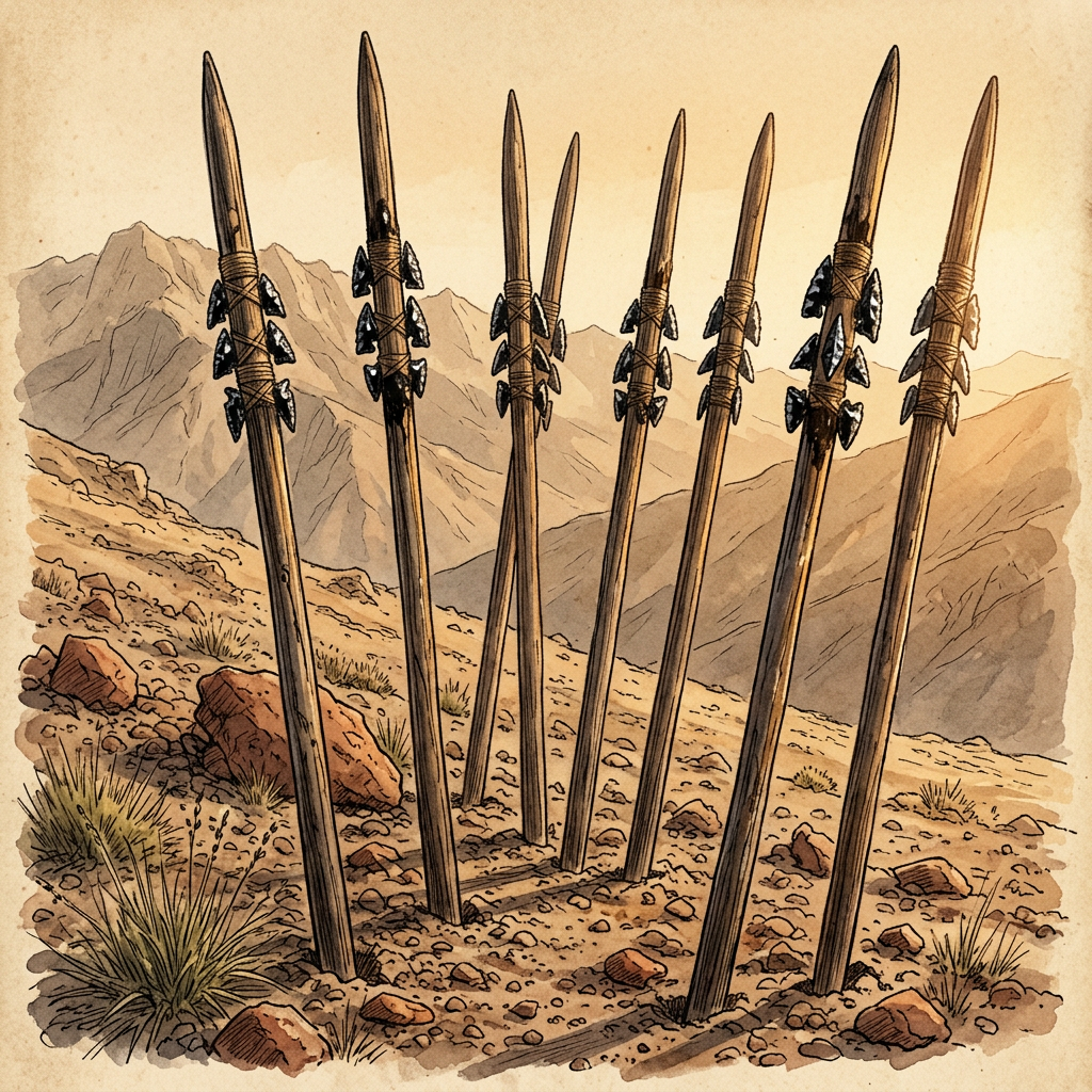 Archaeologists in the Caucasus Uncover 'Obsidian-Dotted' Ritual Spears Linked to 4,500-Year-Old Roots of 'Mountain-Shield' Festivals