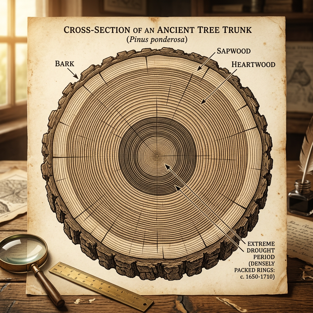 5,000-Year-Old 'Tree Rings' from Ancient Cedars in Lebanon Reveal the Longest Recorded Mega-Drought in History