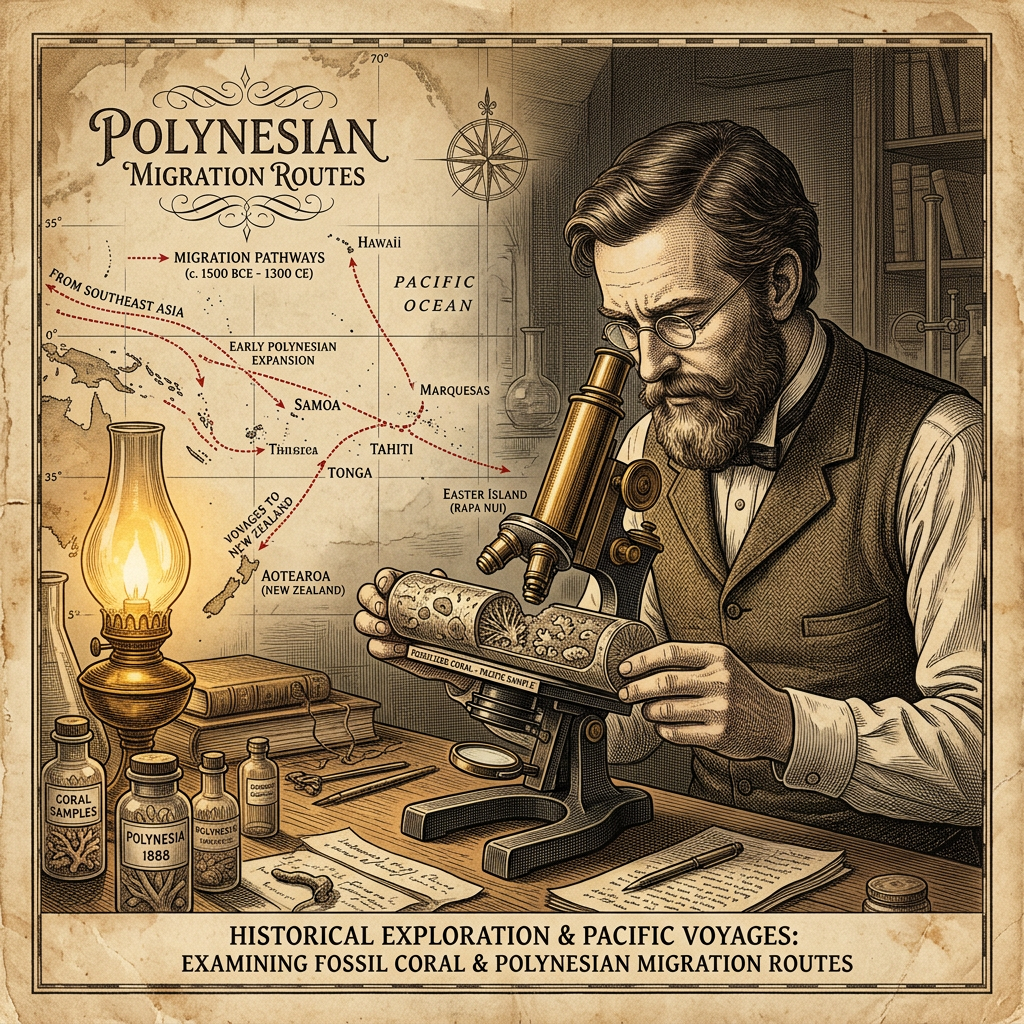 Climate Archaeology: New Study of Fossilized Coral Reefs Reveals the ‘Great Pacific Cooling’ that Driven 13th-Century Polynesian Migrations
