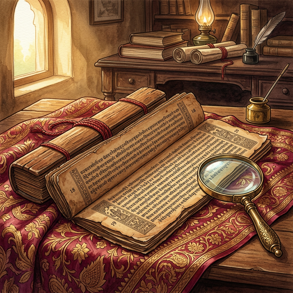 9th-Century Sanskrit Manuscript on 'Vedic Agriculture' and Soil Science Found in a Private Odisha Library