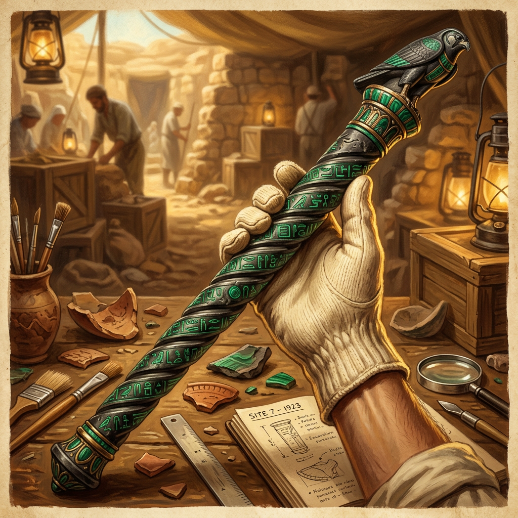 "Malachite-Inscribed" Ritual Scepters Uncovered in Ancient Numidia Point to 2,200-Year-Old Roots of the 'Festival of the Desert Springs'