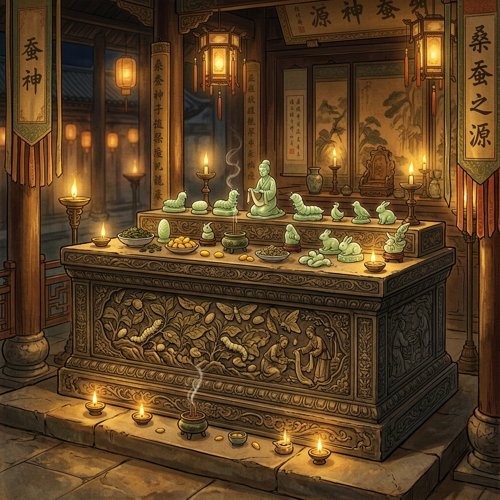 Unearthing of Han-Era 'Silkworm Goddess' Altar in Sichuan Traces 2,000-Year-Old Origins of Spring Weaving Rites