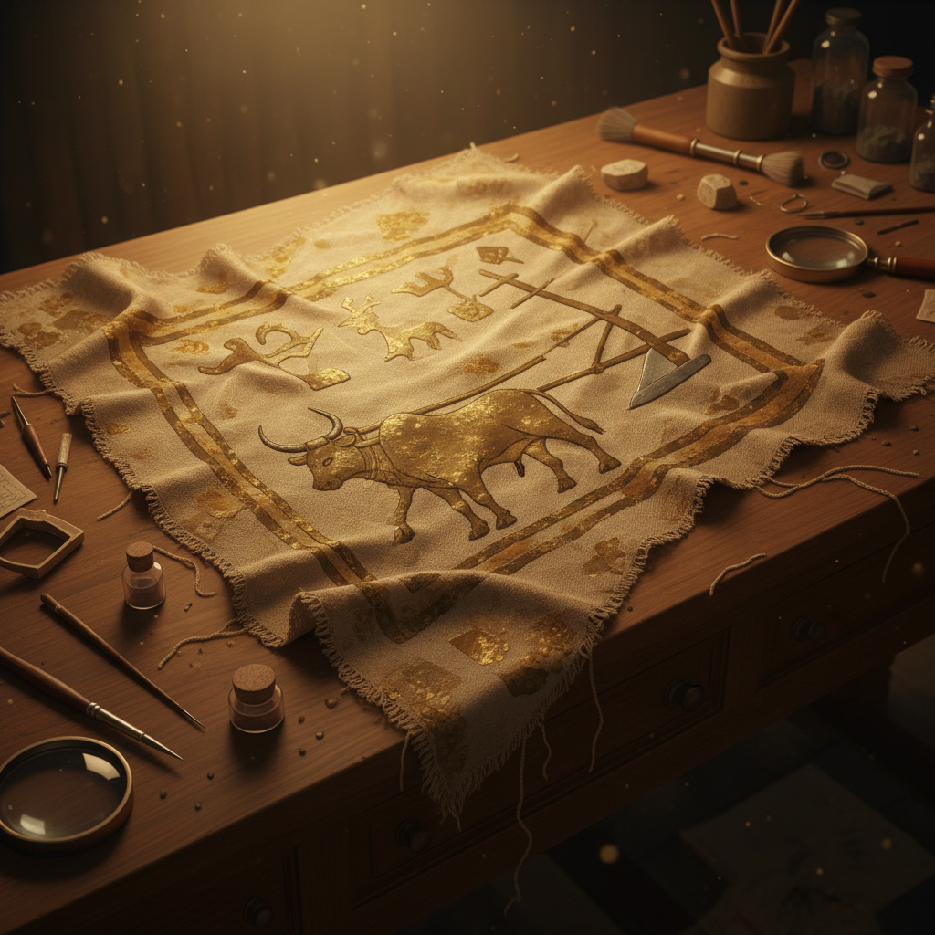 Discovery of 2,500-Year-Old 'Limonite-Painted' Ritual Banners in the Peloponnese Reveals Logistics of 'Festival of the Copper Sower'