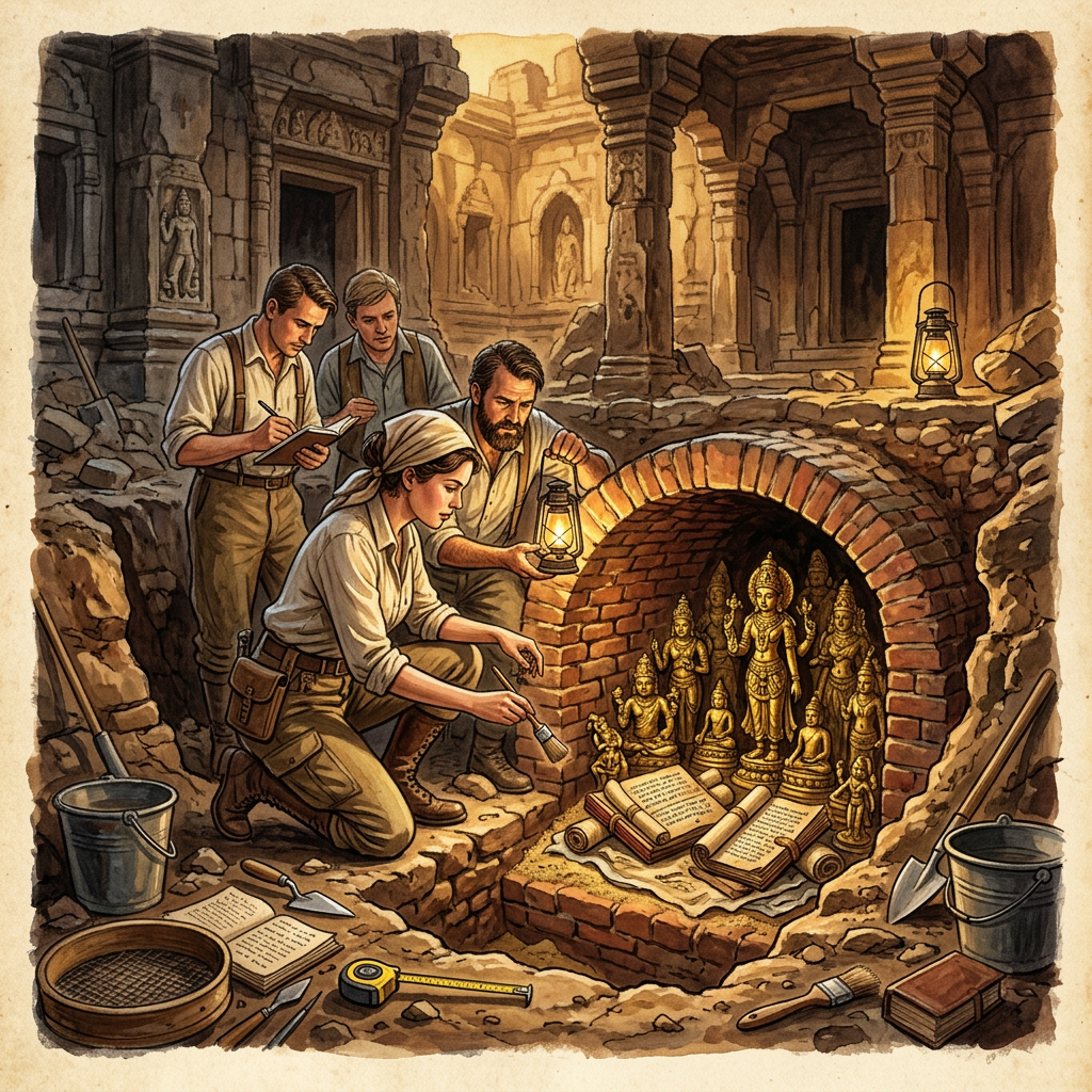 Restoration of 12th-Century 'Later-Mon' Style Temple in Thailand’s Ratchaburi Reveals Hidden 'Mercury-Sealed' Relic Chamber