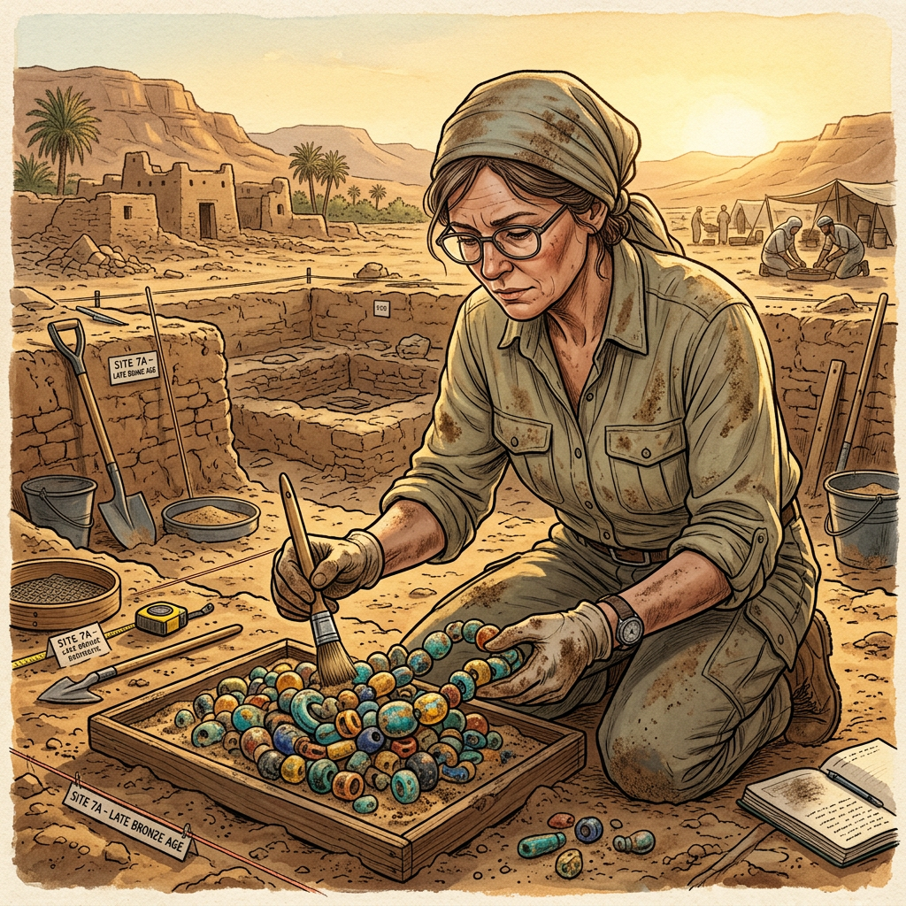 The 'Glass Bead Road': Researchers Identify 1,500-Year-Old Trans-Saharan Trade Network Between Egypt and the Niger Delta