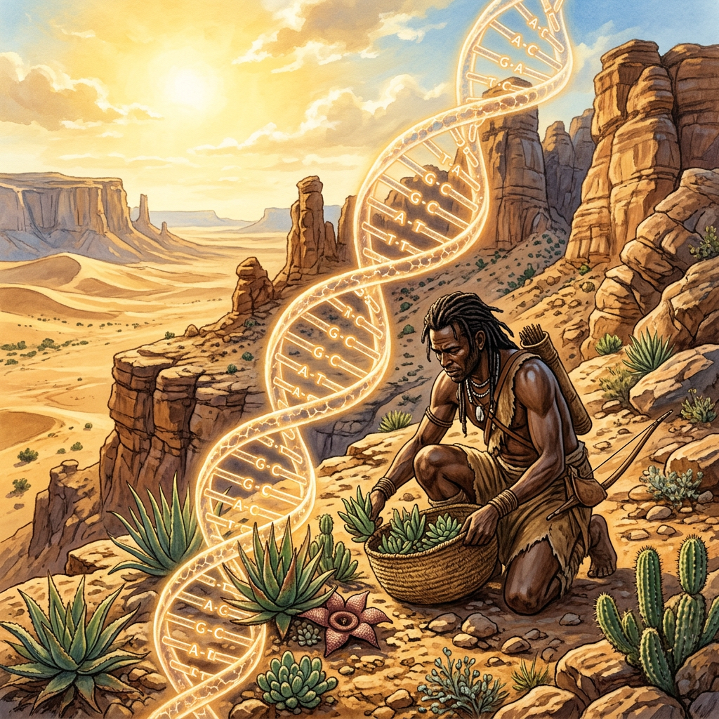 Genomic Analysis of 10,000-Year-Old 'Tassili n'Ajjer' Remains Identifies Earliest Genetic Adaptation to High-Oxalate Desert Flora