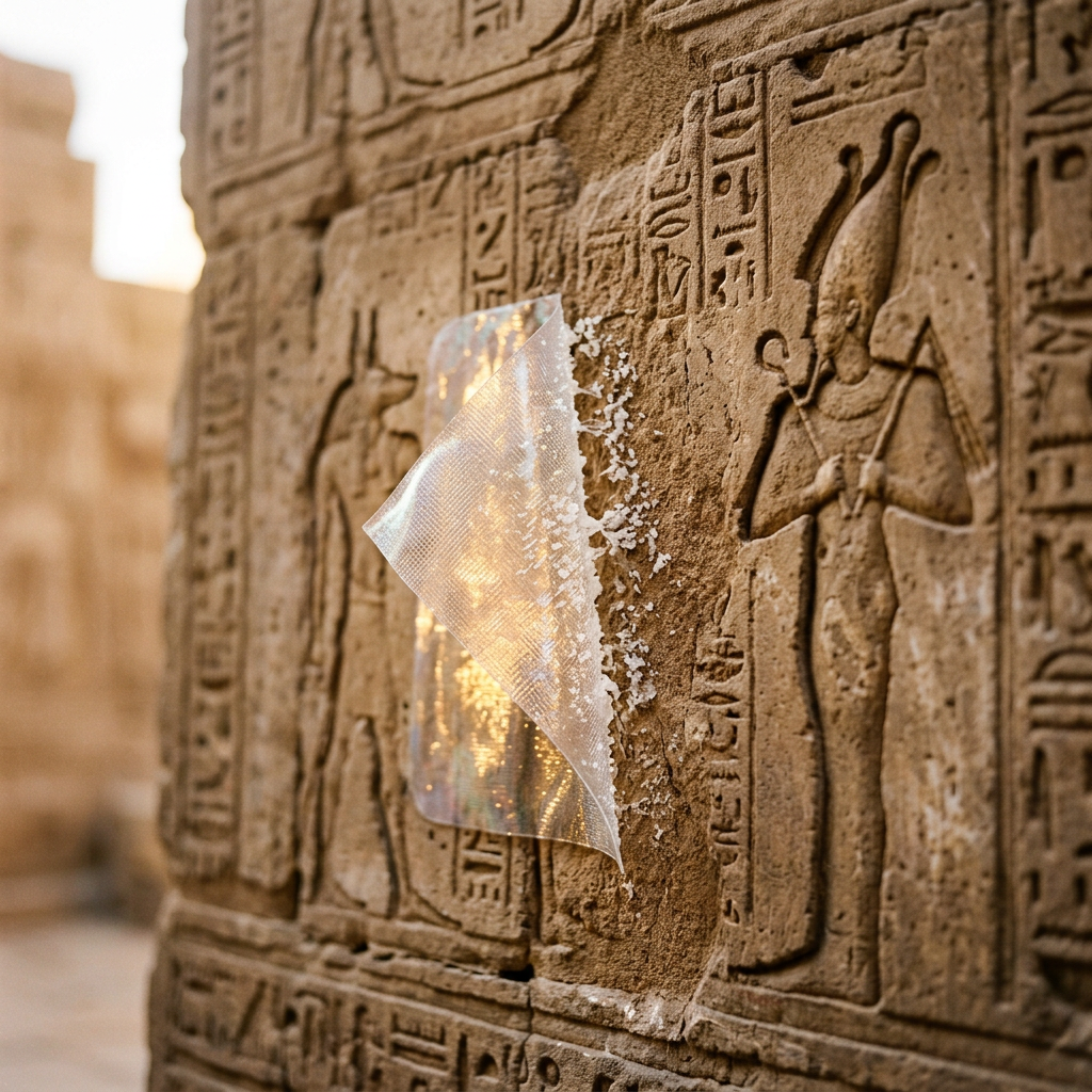 Breakthrough 'Molecular-Sieving' Nanopatch Successfully Halts the Desalination Decay of the 2,500-Year-Old 'Temple of Edfu' in Egypt