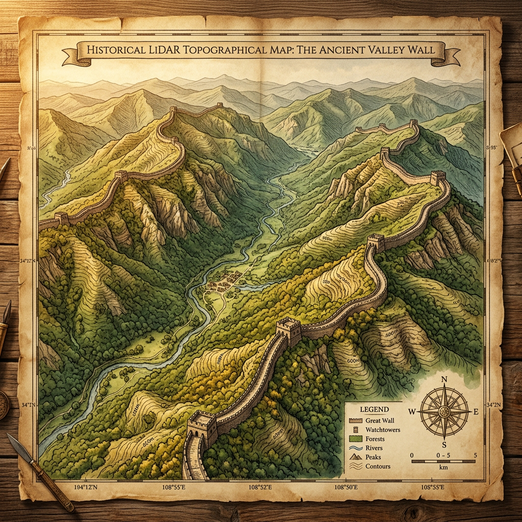 LiDAR Mapping Reveals a Massive 1,500-Year-Old 'Zapotec Defensive Mega-Wall' and Fortified Watchtowers in Mexico’s Oaxaca Valley