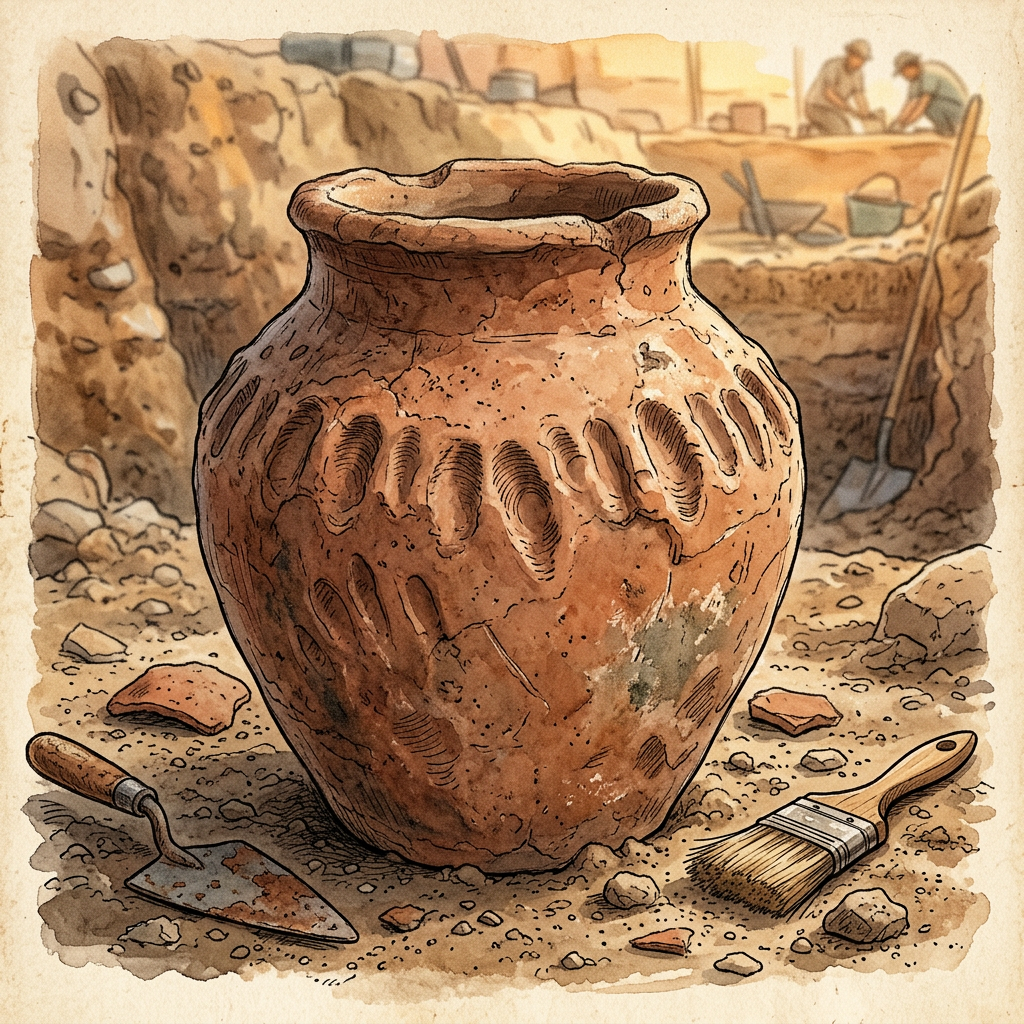4,500-Year-Old 'Indus Valley Potter’s Apprentice Quarter' Uncovered at Rakhigarhi with Intact Finger-Marked Practice Jars