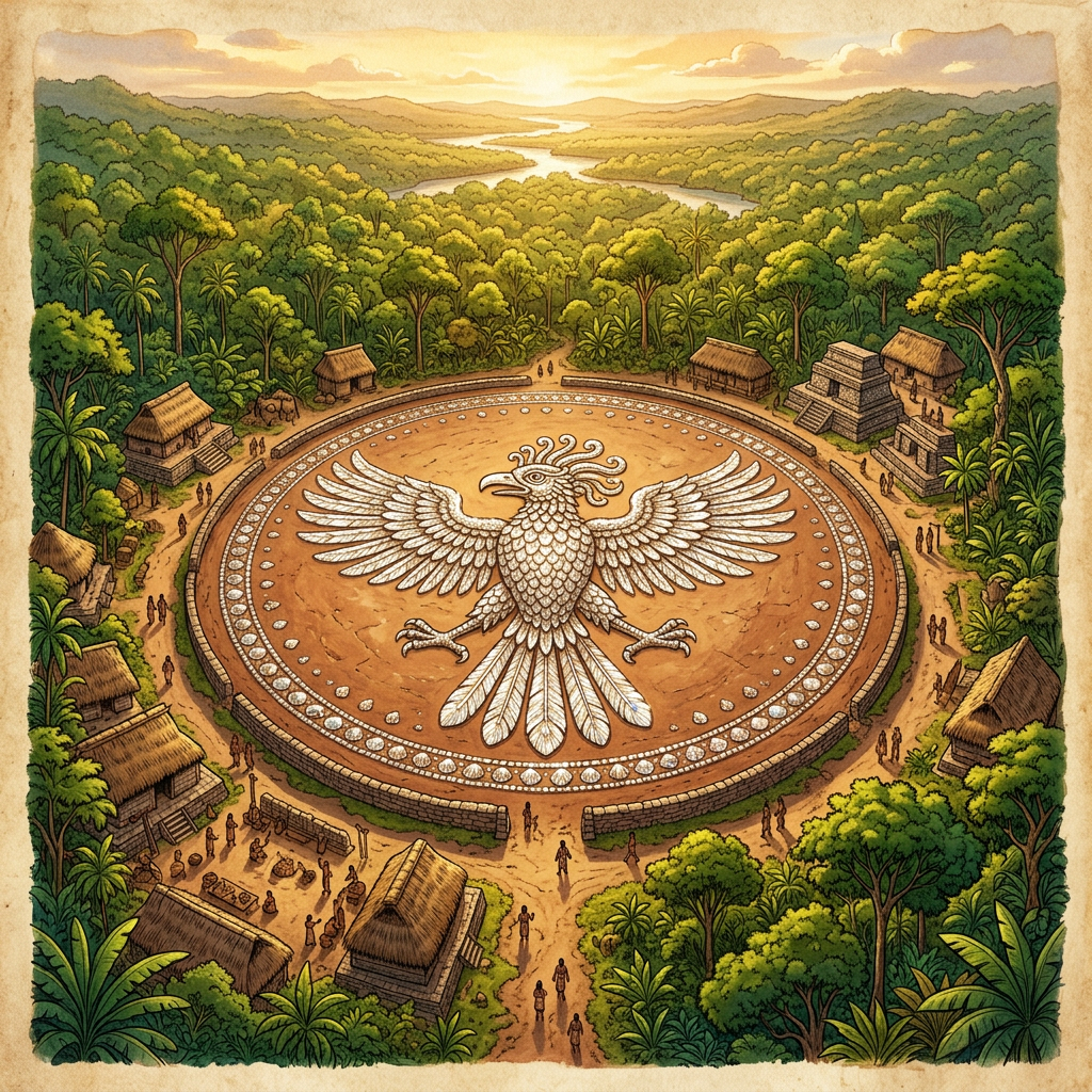 Massive 'Shell-Tempered' Dance Floor Uncovered in Northern Amazon Reveals 2,500-Year-Old Origins of the 'Festival of the Great Macaw'