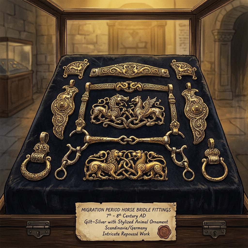 The Hermitage Museum Finalizes Landmark Repatriation of Rare 1st-Century 'Scythian' Gilt-Silver Horse Trappings to Kazakhstan