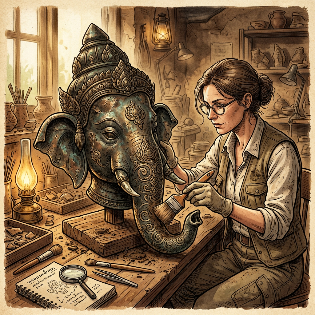 Discovery of 'Bronze-Casted' Elephant Masks in Ancient Isan Reveals 2,500-Year-Old Roots of 'Spirit-Calling' Parades