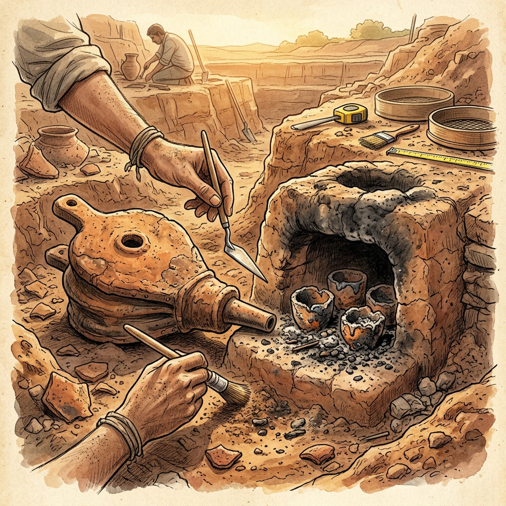 4,500-Year-Old 'Harappan Urban Glazed-Steatite Sintering Workshop' and Intact High-Pressure Bellows Uncovered in Rural Haryana