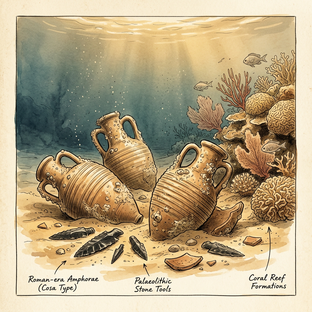 The 'Obsidian-and-Cacao' Route: Underwater Survey Reveals Pre-Columbian Trade Between Cuba and the Yucatan