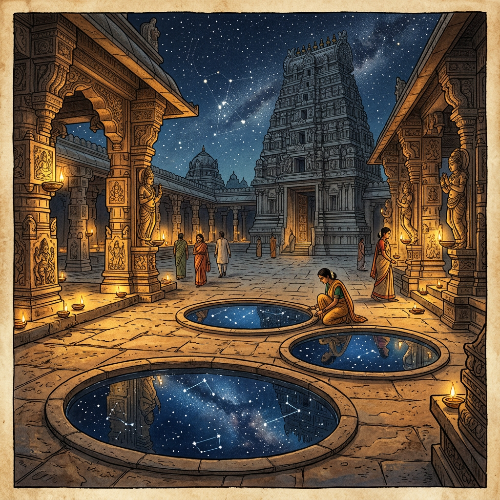 Restoration of 10th-Century Paramara Temple in Jhalawar Uncovers 'Liquid-Mirror' Basins for Astronomical Observation