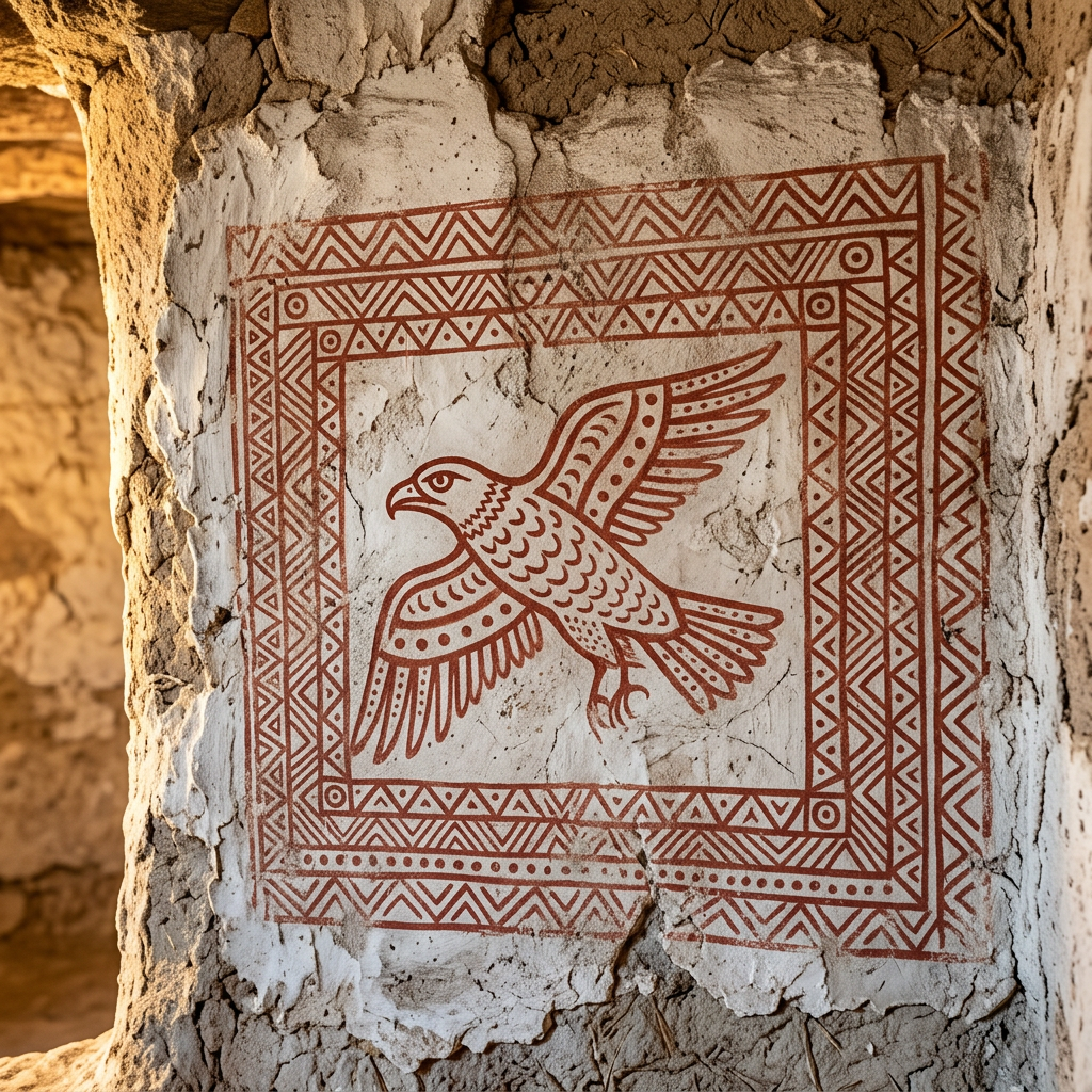 Pristine 8,500-Year-Old 'Neolithic Shrine' with Painted Plaster Reliefs Uncovered in Turkey's Cappadocia