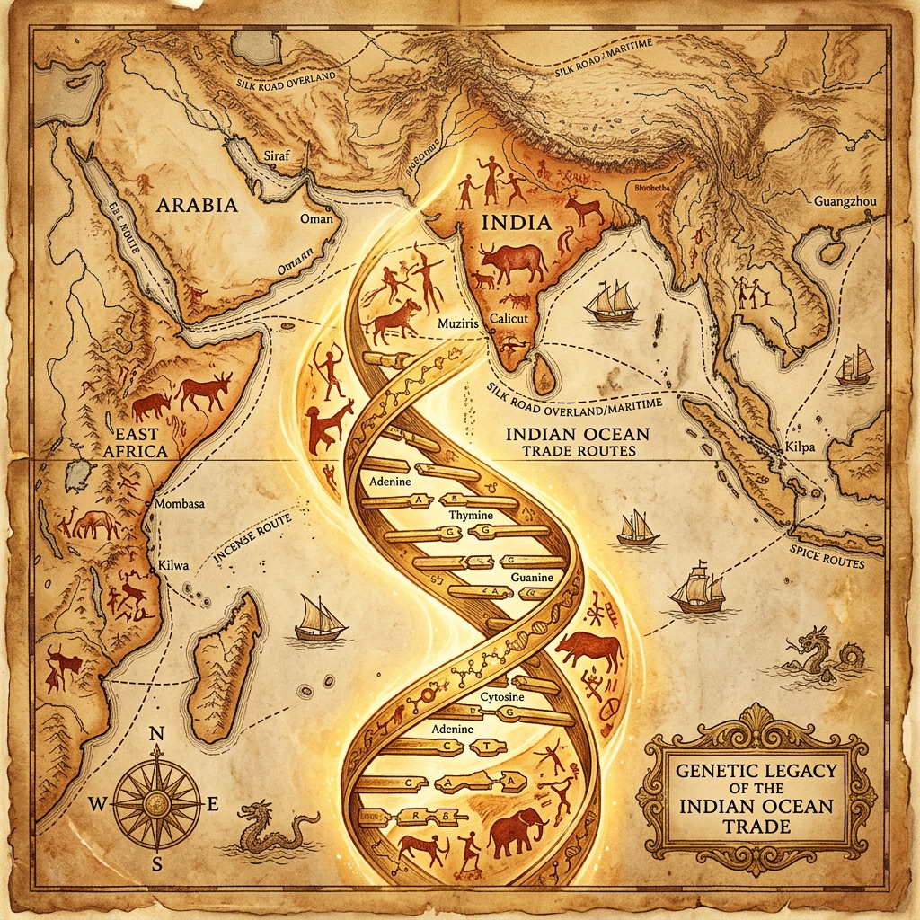 Genomic Study of 5,000-Year-Old Remains in the Narmada Valley Reveals Genetic Links to Early Austronesian Voyagers