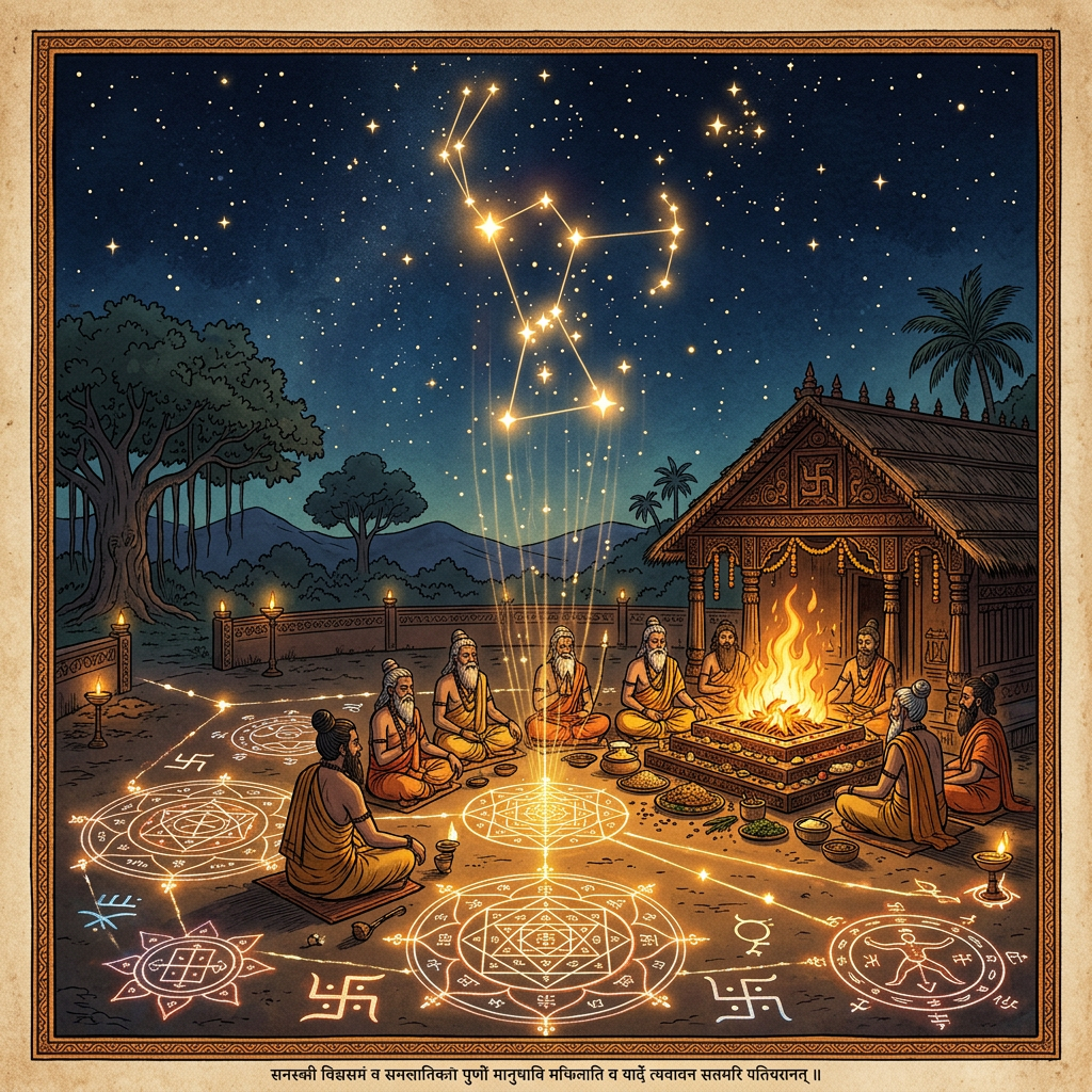 New Research Correlates 2nd Millennium BCE 'Rigvedic' Star Patterns to the Precise Observation of the Great Orion Nebula Expansion in 1900 BCE