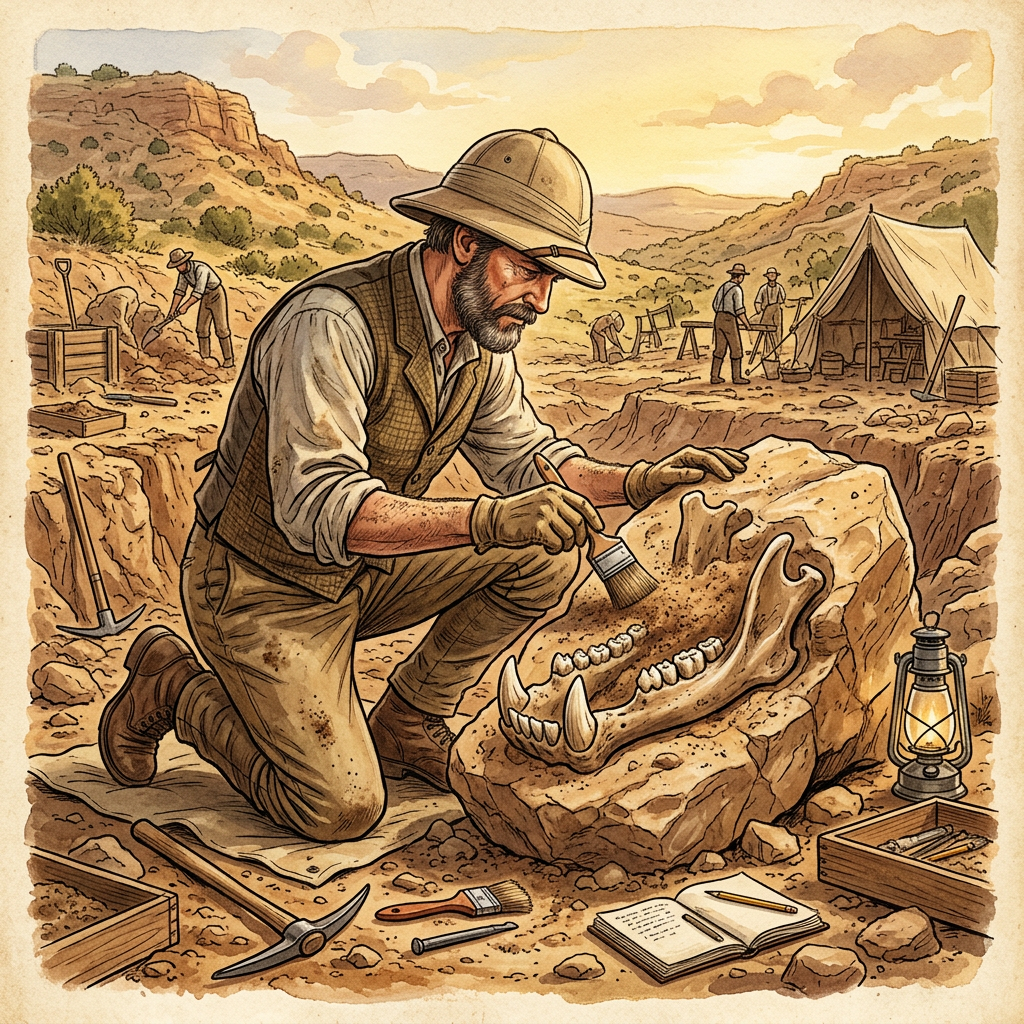 Fossilized Remains of a 12-Million-Year-Old 'Giant Ground Squirrel' Unearthed in the High Plateaus of Mongolia