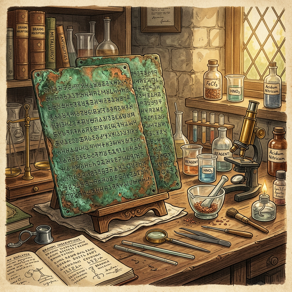 Geochemical Analysis of 2nd-Century BCE 'Pandu-Lipi' Copper Plates Found in Odisha Reveals Sophisticated Arsenical Bronze Alloying