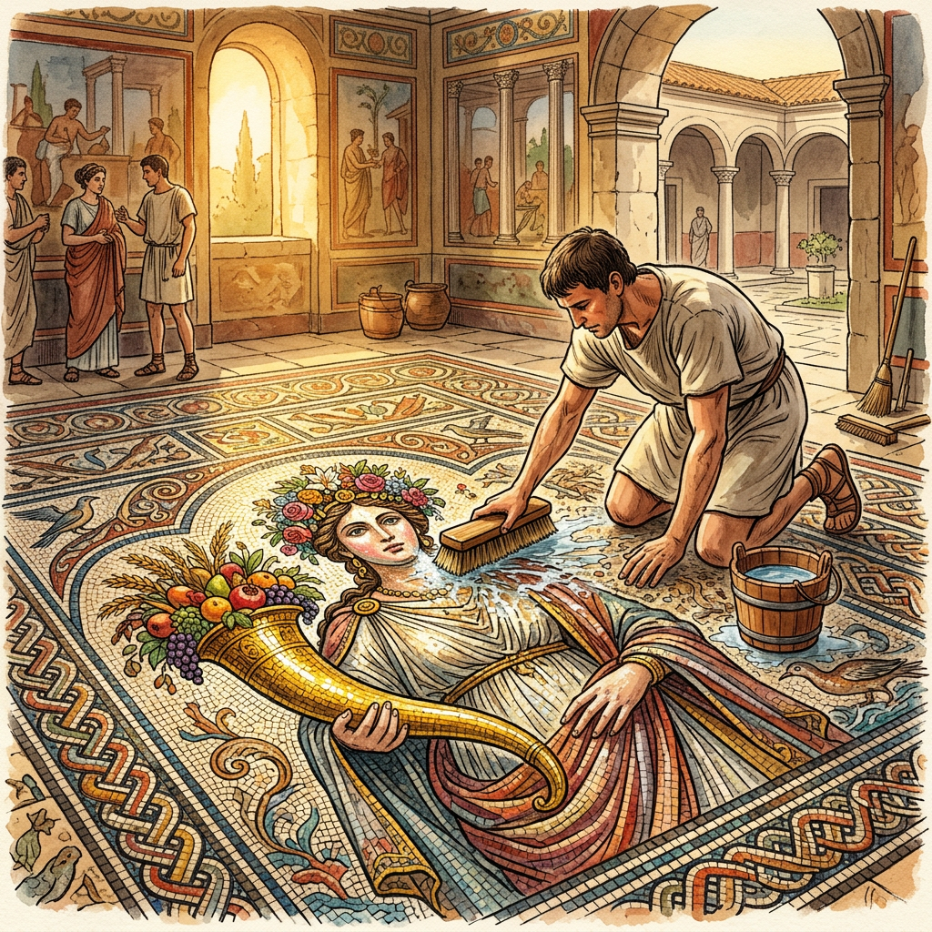 Rare 2nd-Century 'Floralia' Mosaic Uncovered in Ancient Perge Reveals Grandeur of Roman Spring Festivals