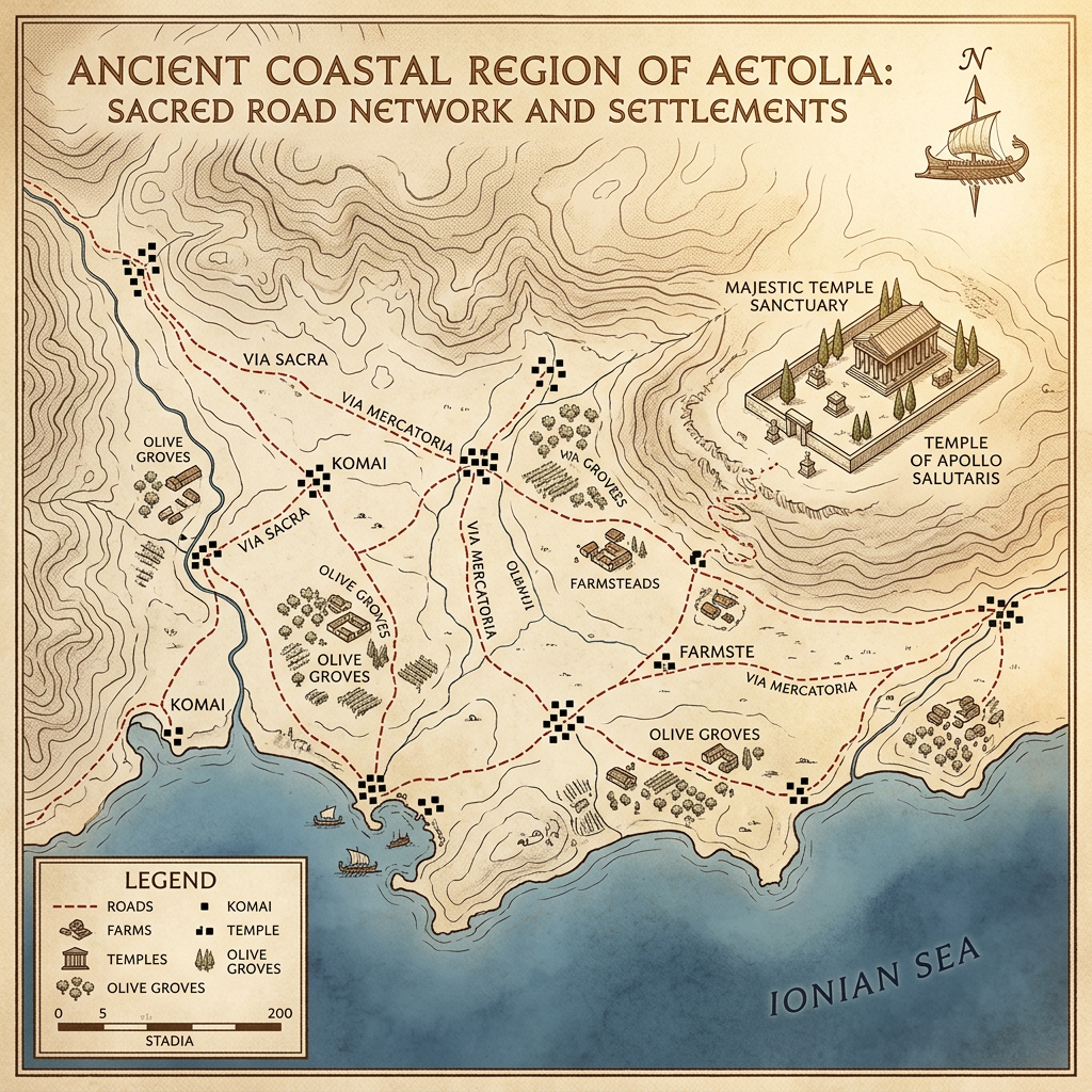 LiDAR Survey in Greece Maps Sprawling Rural Network Connecting Ancient Communities to Sanctuary of Artemis