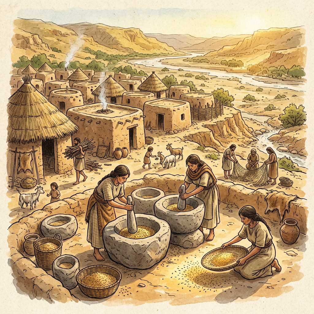 Genomic History of the 'Tapti Valley' Reveals Early Neolithic Genetic Transition Linked to Aridity-Resistant Cereal Processing