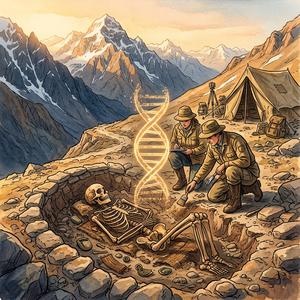 Genomic Analysis of 5,000-Year-Old Fergana Valley Remains Identifies Earliest Genetic Markers for Pathogen Resistance in Trade Hubs
