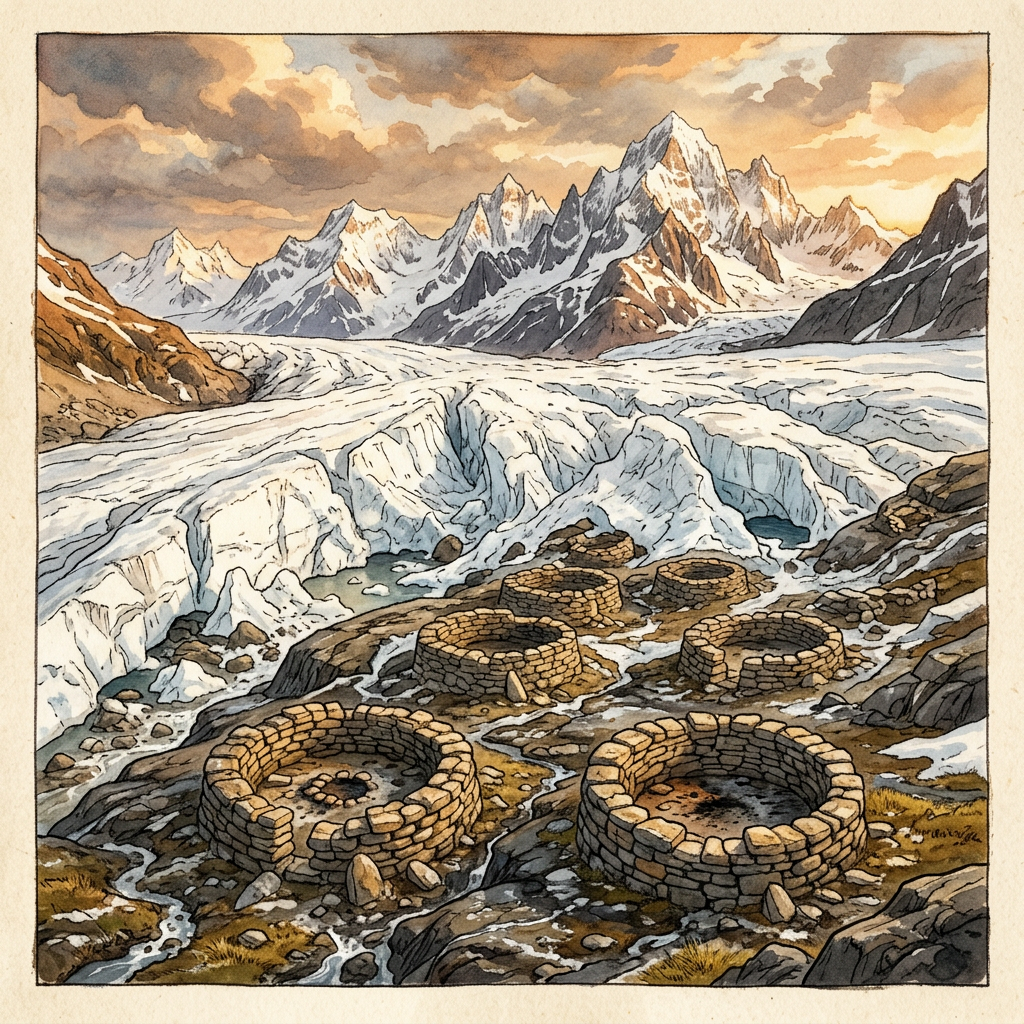 Climate Archaeology: Receding Himalayan Glaciers Reveal 2,000-Year-Old High-Altitude 'Silk Road' Shelters