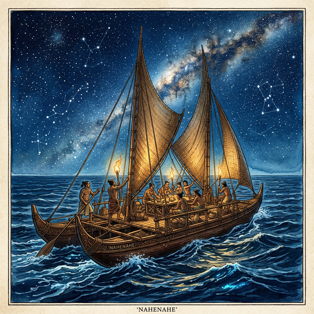 Polynesian Voyaging Society Unveils Ancient Oral Tradition Records on 'The Philosophy of Wayfinding and Celestial Fate'