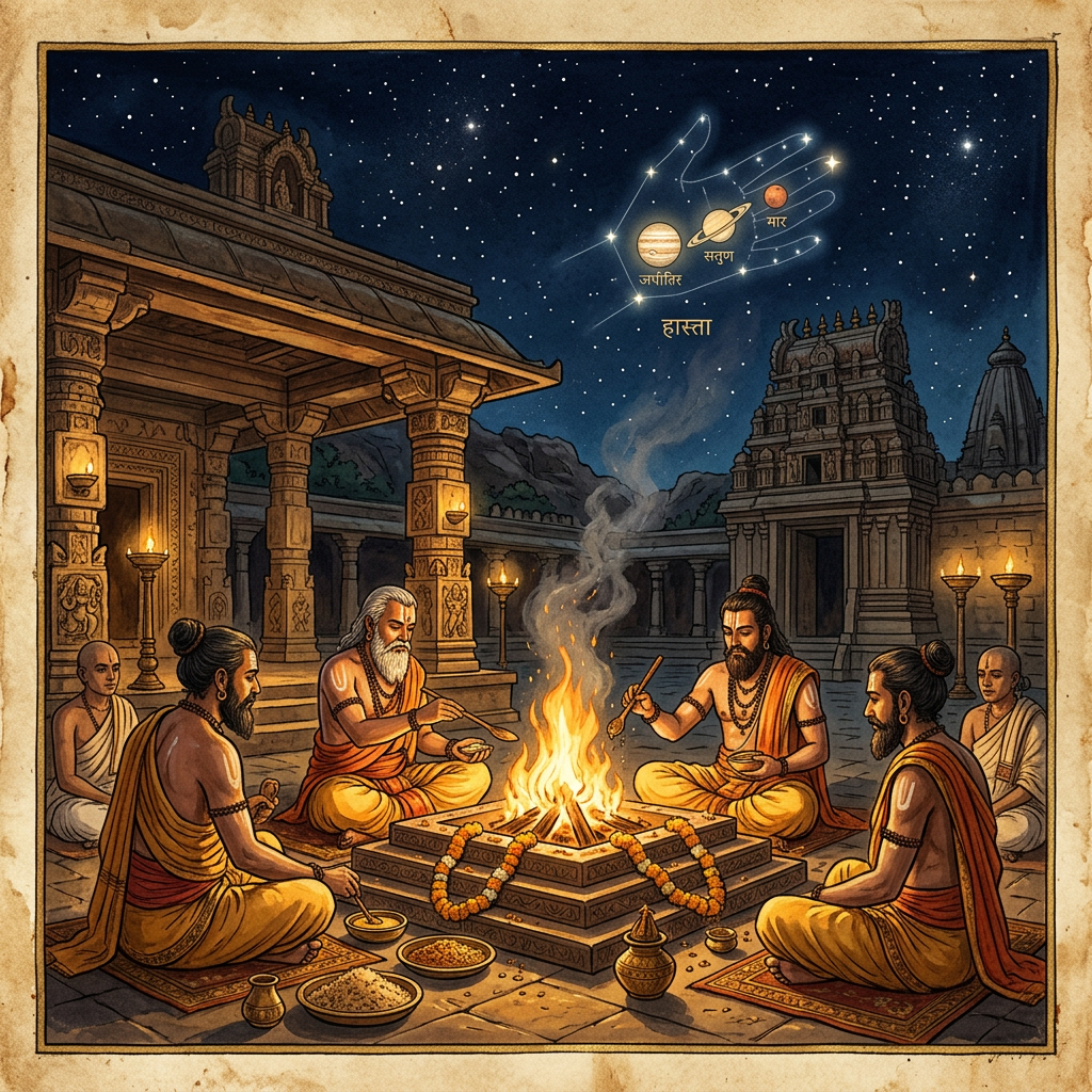 New Research Correlates 3rd Millennium BCE 'Atharvavedic' Ritual Layers to the Precise Observation of a Rare Triple Planetary Conjunction in the Constellation of Hasta