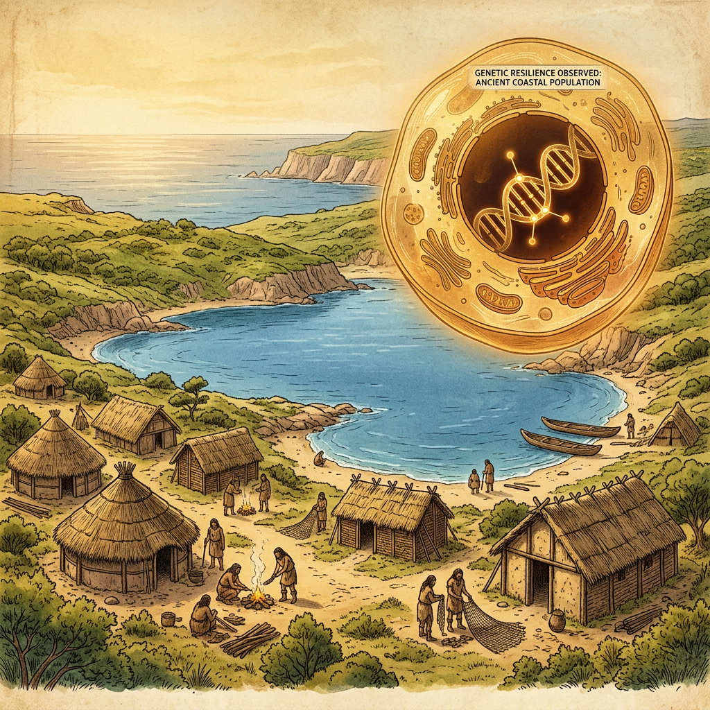 Genomic Study of 9,500-Year-Old 'Chilika Lake' Remains Identifies Earliest Genetic Markers for Saline-Water Pathogen Resistance in Eastern India