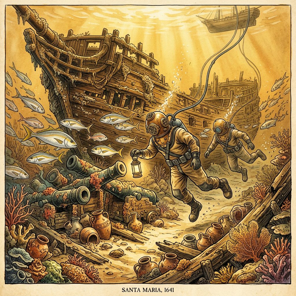 Marine Archaeologists Locate the 17th-Century 'Portuguese Pepper Wreck' off the Malabar Coast with Intact Cargo