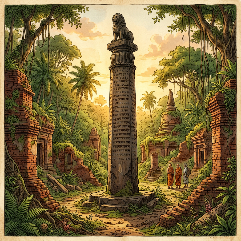 Discovery of 6th-Century Inscriptions in Ancient Anuradhapura Links Vedic Metaphysics to Early Sri Lankan Ethics