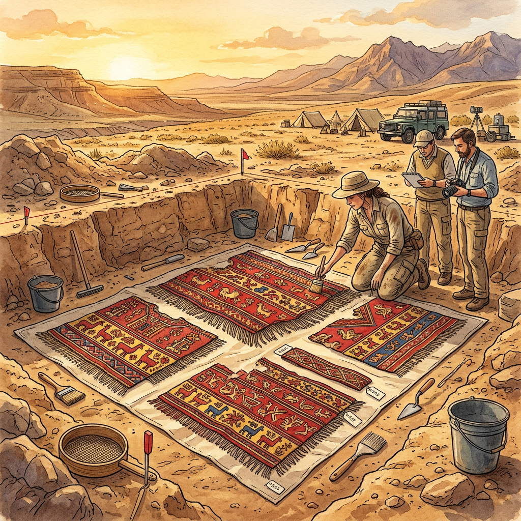 Intact 2,000-Year-Old 'Paracas Culture' Elite Burial Uncovered in Peru with 15-Meter Long Polychrome Mantles