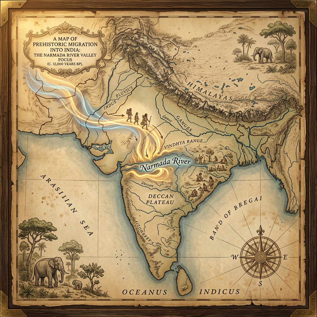Paleogenomic Analysis of 12,000-Year-Old 'Narmada Valley' Remains Identifies a Lost Pulse of Early Holocene Migration into Central India