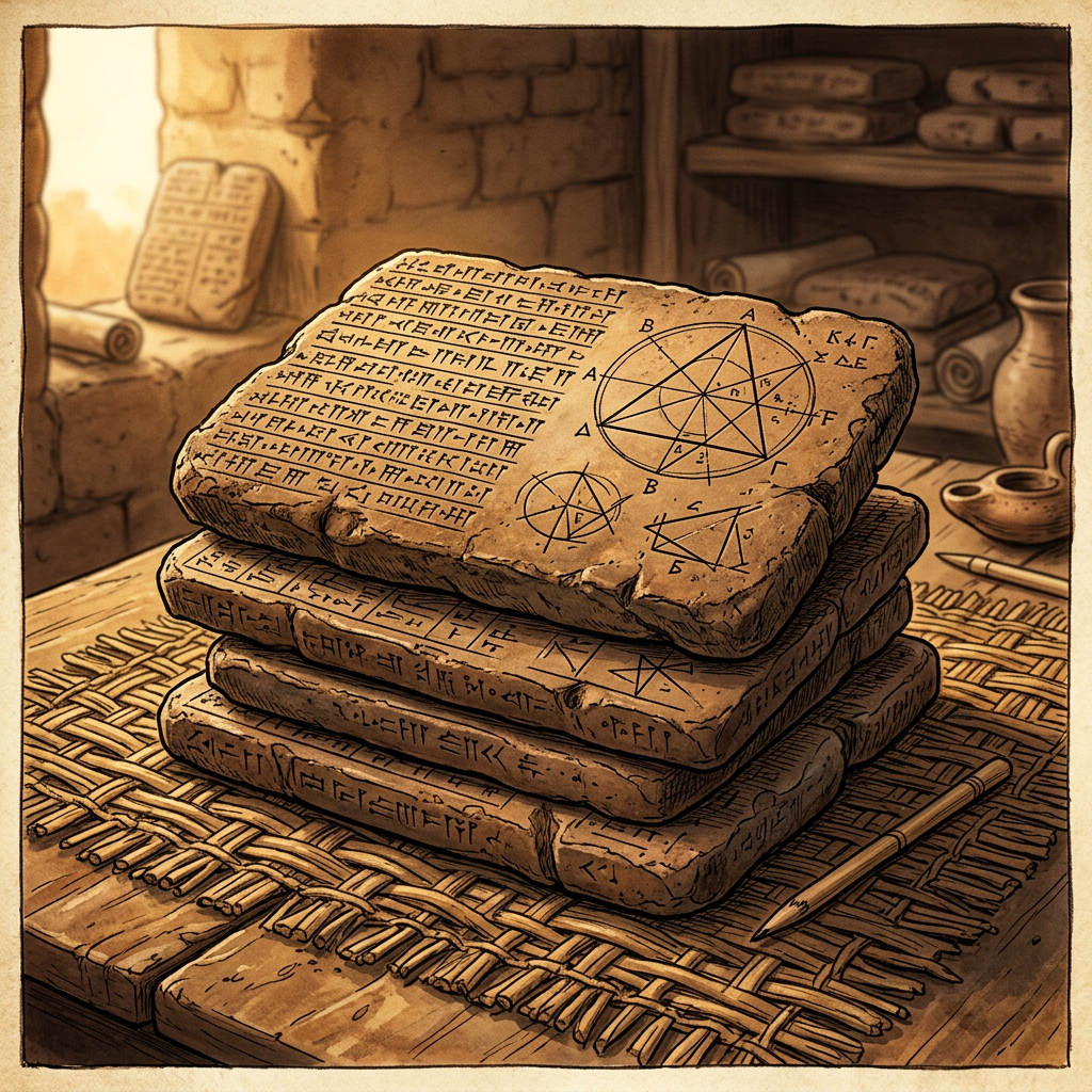 3,800-Year-Old 'Old Babylonian Academy of Celestial Trigonometry' and Rare Cuneiform Lunar-Cycle Tablets Found in Larsa