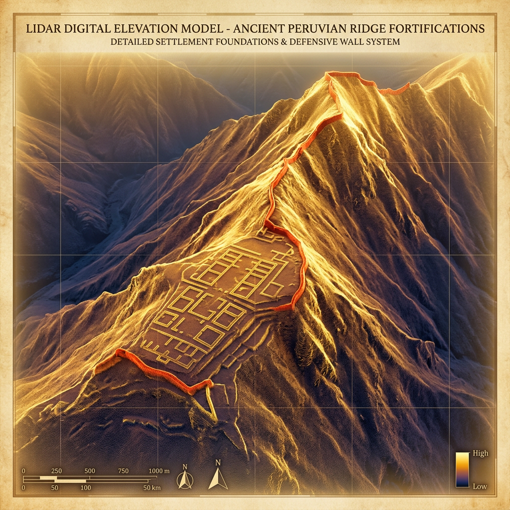 LiDAR Mapping Identifies a Massive 1,000-Year-Old 'Fortified Copper-Mining Complex' of the Chimú Empire in the Peruvian High Andes