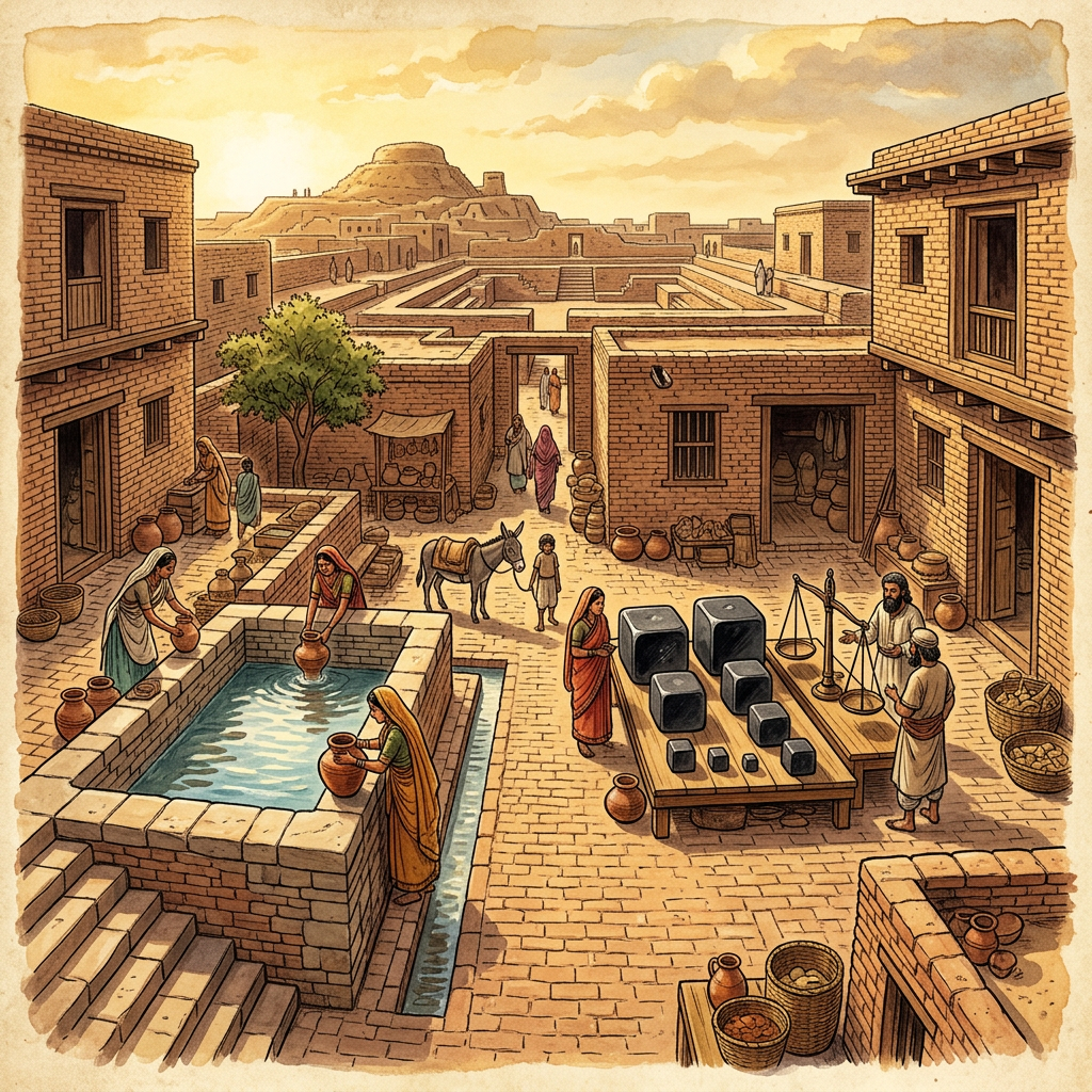 4,500-Year-Old 'Indus Valley Physical Training Center' and Polished Stone Weights Uncovered at Mohenjo-Daro