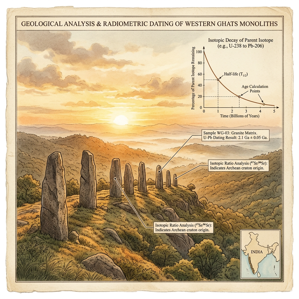 Innovative 'Helium-3/Neon-21' Cosmogenic Dating Refines the Chronology of Neolithic 'Menhir' Complexes in the Western Ghats to 3400 BCE