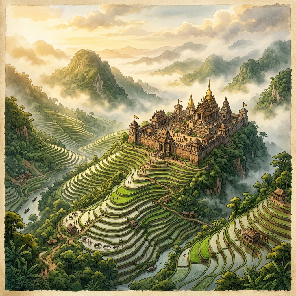 LiDAR Mapping Reveals a Lost 3,000-Year-Old 'Terraced Agricultural Citadel' in the Northern Highlands of Laos