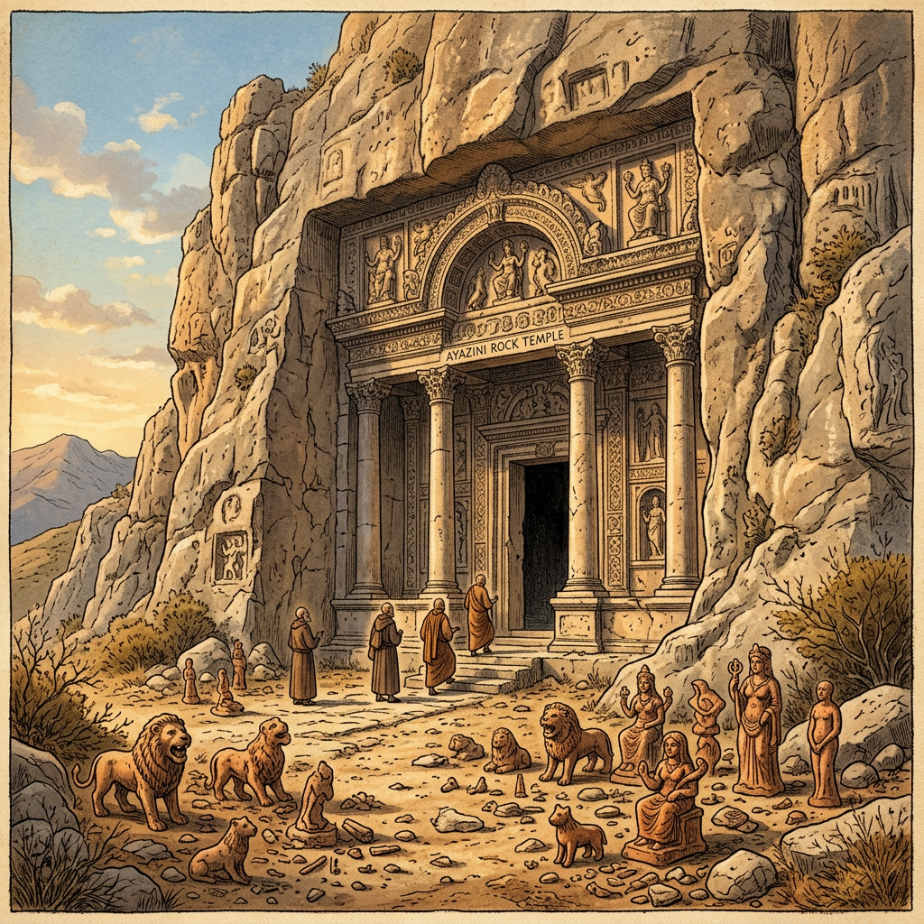 Rare 4th-Century BCE 'Temple of the Mountain Mother' Cybele with Intact Terracotta Votives Uncovered in Central Phrygia