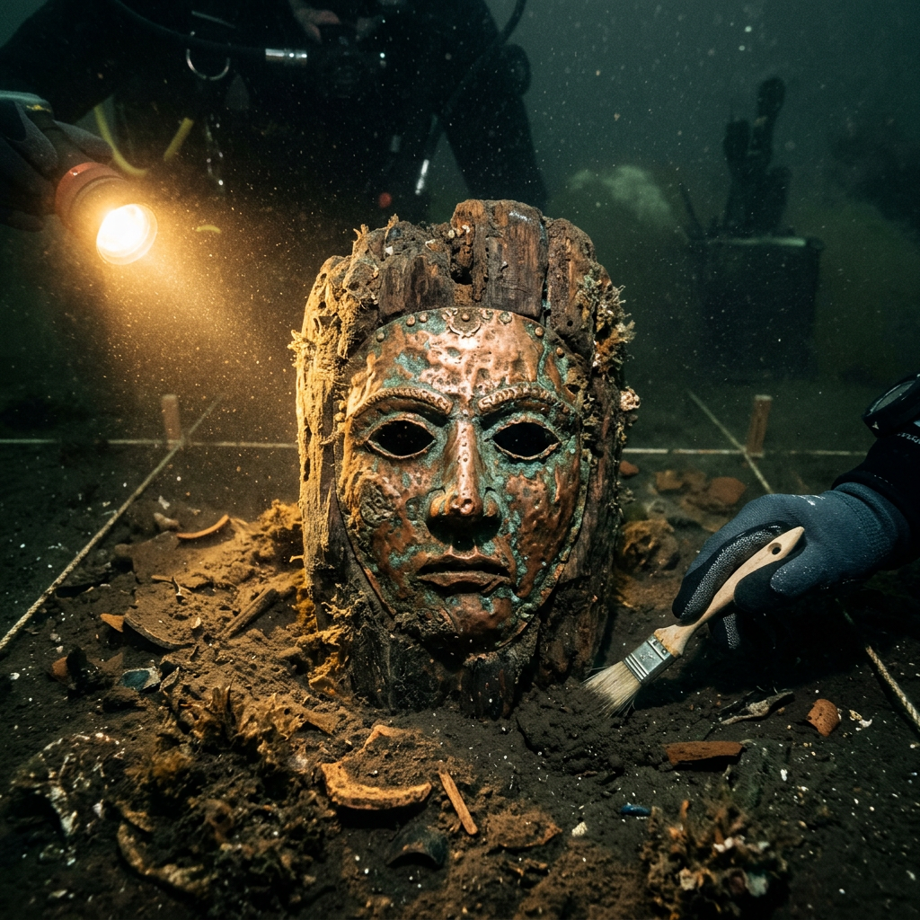 Discovery of 'Copper-Bound' Cedar Spirit-Masks in the Apostle Islands Reveals 2,000-Year-Old Roots of 'Great-Lake' Winter-Ending Festivals