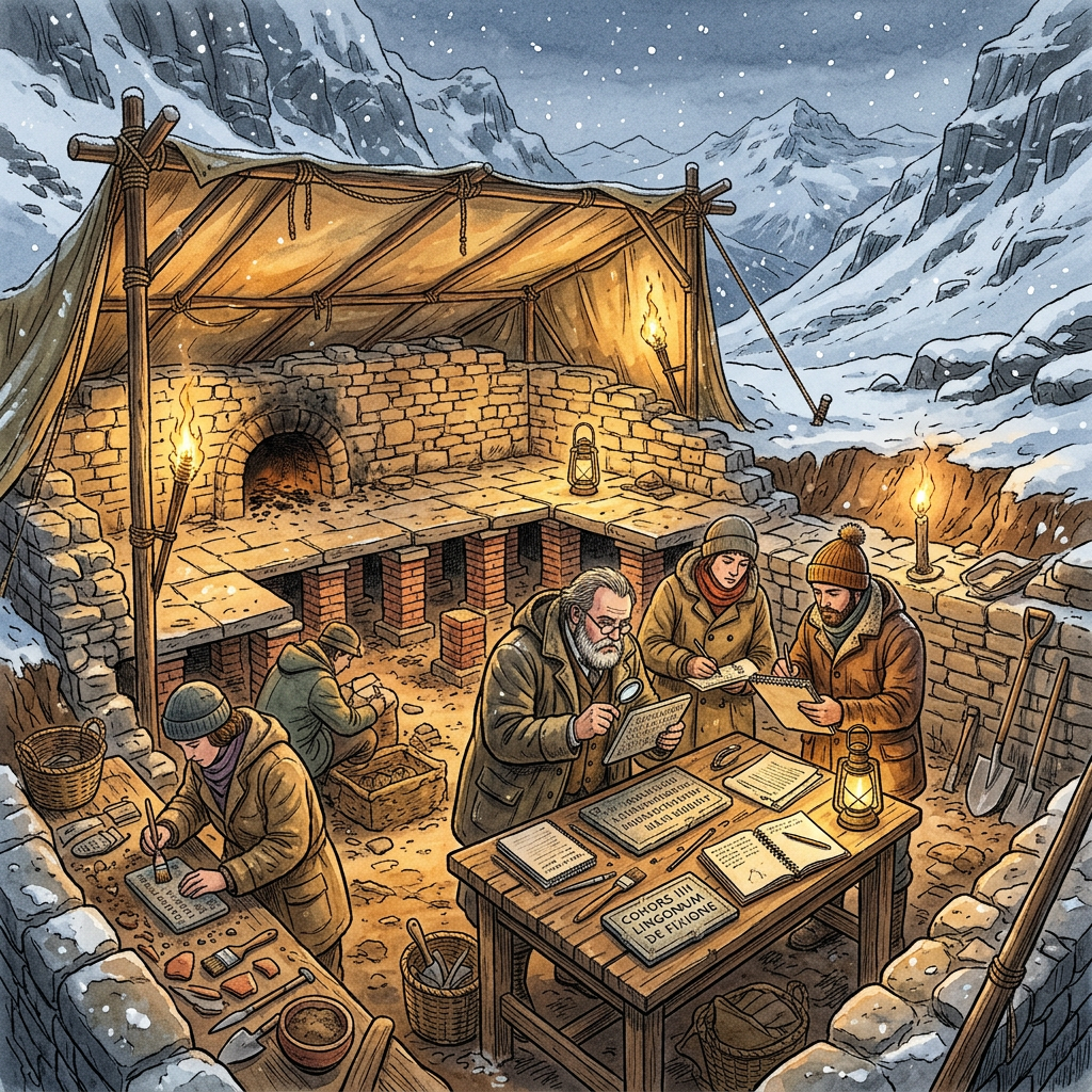 2nd-Century Roman 'Imperial Bureau of Alpine Pass Logistics' Uncovered in the Swiss Alps with Lead Transit Ledgers