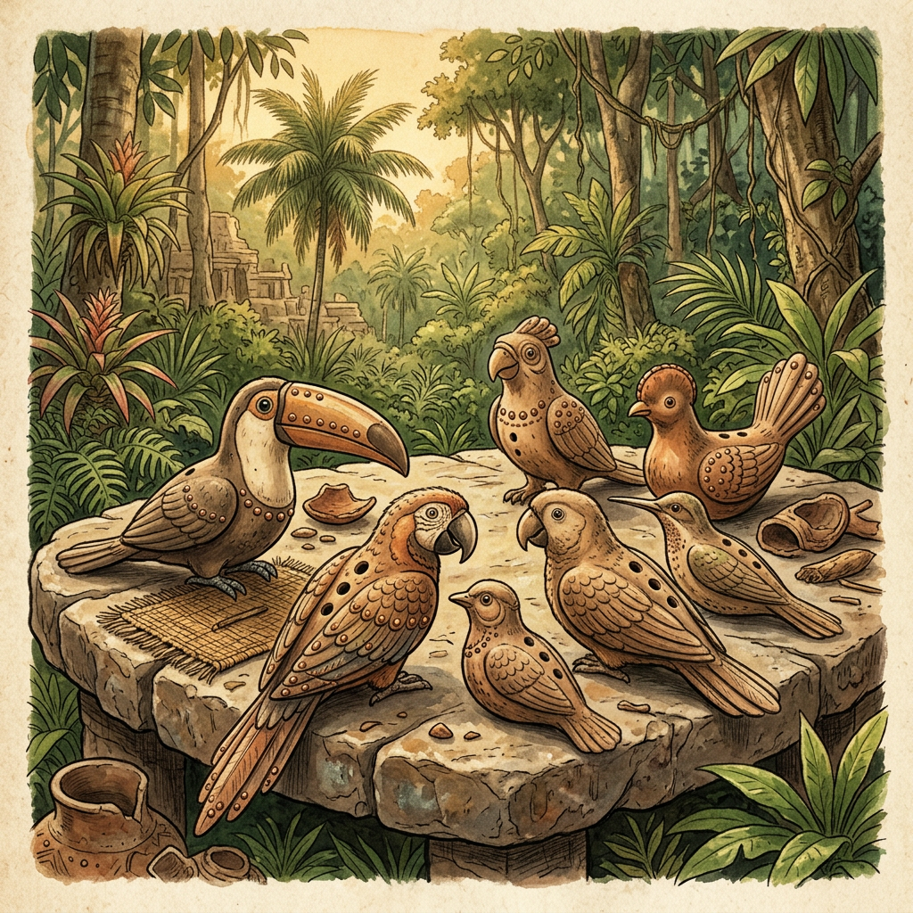 "Copper-Studded" Ritual Ocarinas Discovered in the Orinoco Basin Reveal 3,500-Year-Old Roots of Amazonian 'Bird-Song' Festivals